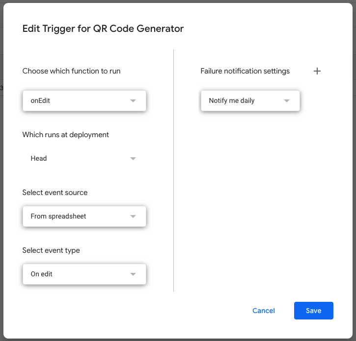 How to Create QR Codes Automatically for Free in Google Sheets 4 Screenshot 2024 11 29 at 5.22.56 PM