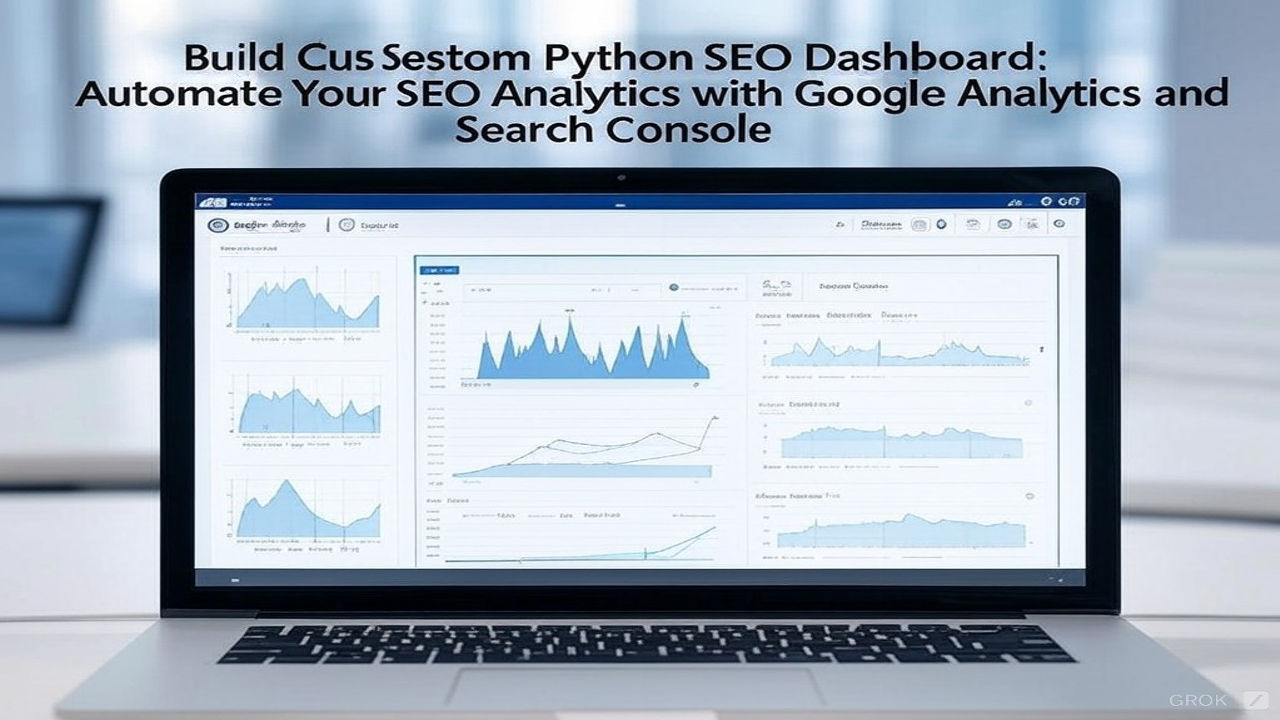 Build a Custom Python SEO Dashboard: Automate Your SEO Analytics with Google Analytics and Search Console