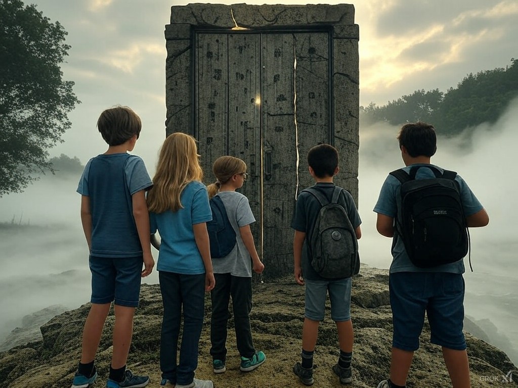 five kids adventure story